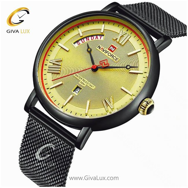 ساعت مردانه بند فلزی حصیری نوی فورس مدل nf3006m 124_3006 (1).jpg